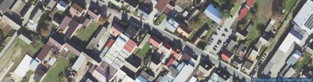 Zdjęcie satelitarne Łęka Mroczeńska ul.