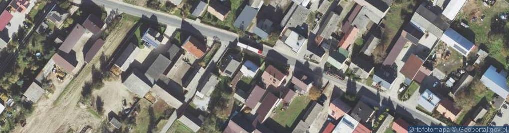 Zdjęcie satelitarne Łęka Mroczeńska ul.