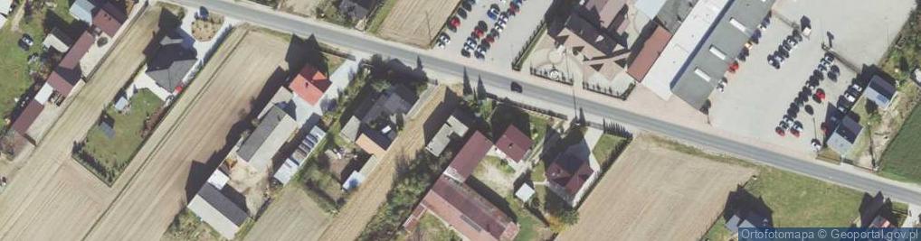 Zdjęcie satelitarne Łęka Mroczeńska ul.