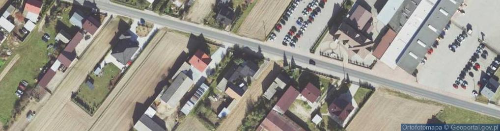 Zdjęcie satelitarne Łęka Mroczeńska ul.