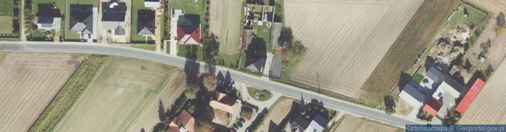 Zdjęcie satelitarne Łęka Mroczeńska ul.