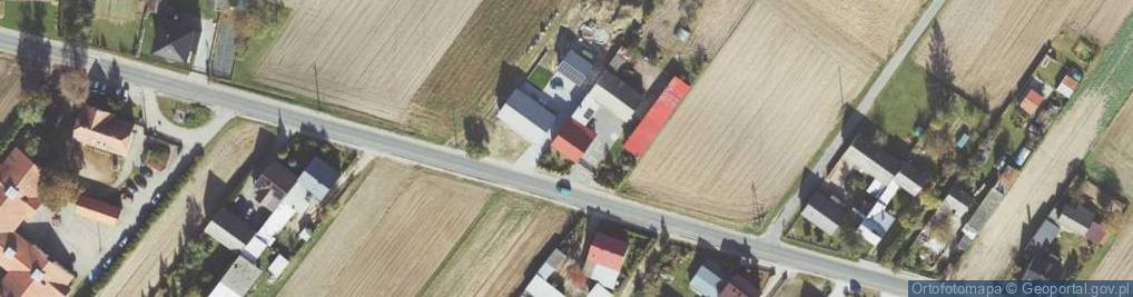 Zdjęcie satelitarne Łęka Mroczeńska ul.