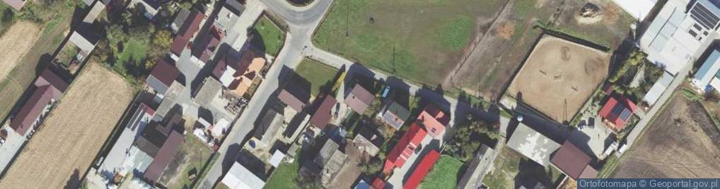 Zdjęcie satelitarne Łęka Mroczeńska ul.