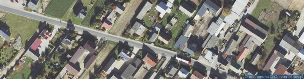 Zdjęcie satelitarne Łęka Mroczeńska ul.