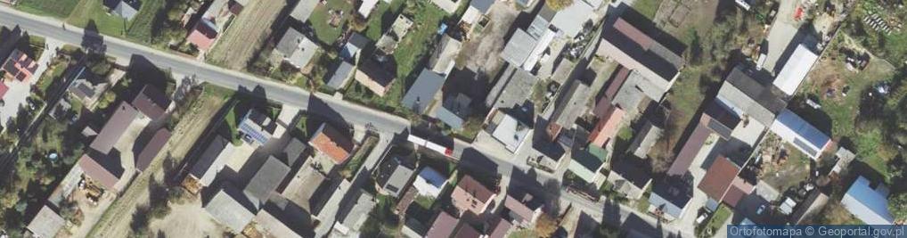 Zdjęcie satelitarne Łęka Mroczeńska ul.