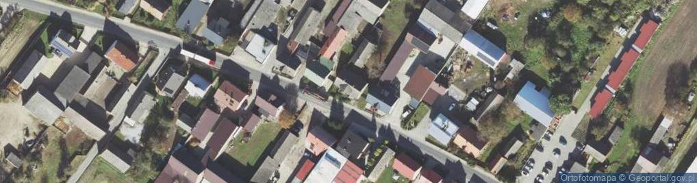 Zdjęcie satelitarne Łęka Mroczeńska ul.