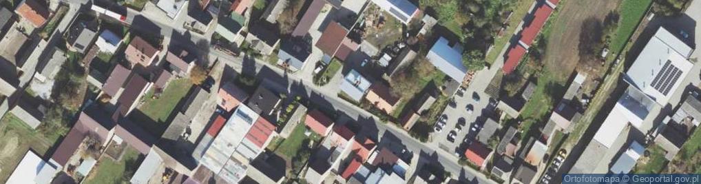 Zdjęcie satelitarne Łęka Mroczeńska ul.