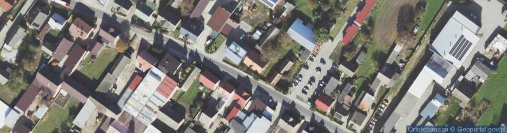Zdjęcie satelitarne Łęka Mroczeńska ul.