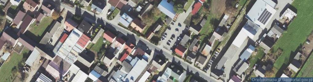 Zdjęcie satelitarne Łęka Mroczeńska ul.