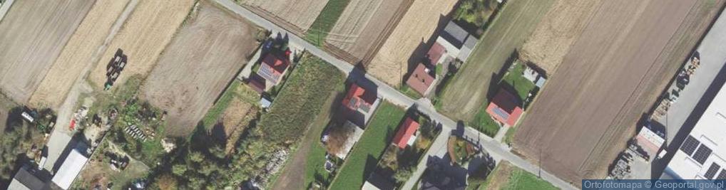 Zdjęcie satelitarne Łęka Mroczeńska ul.