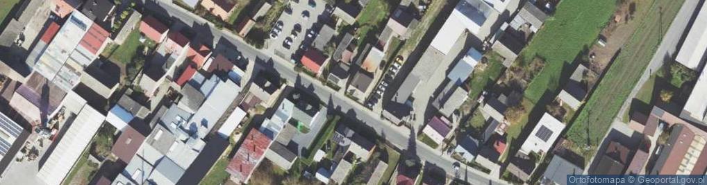 Zdjęcie satelitarne Łęka Mroczeńska ul.