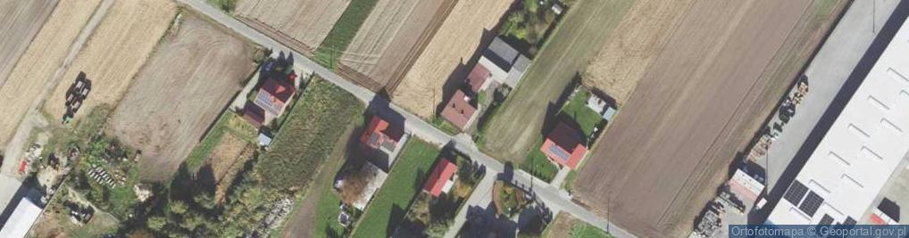Zdjęcie satelitarne Łęka Mroczeńska ul.