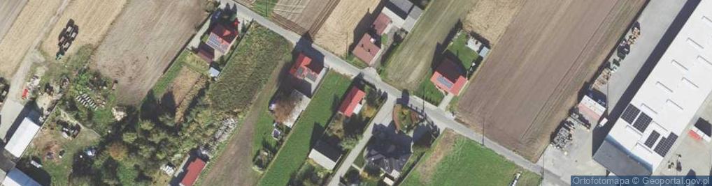Zdjęcie satelitarne Łęka Mroczeńska ul.