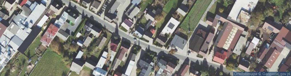 Zdjęcie satelitarne Łęka Mroczeńska ul.