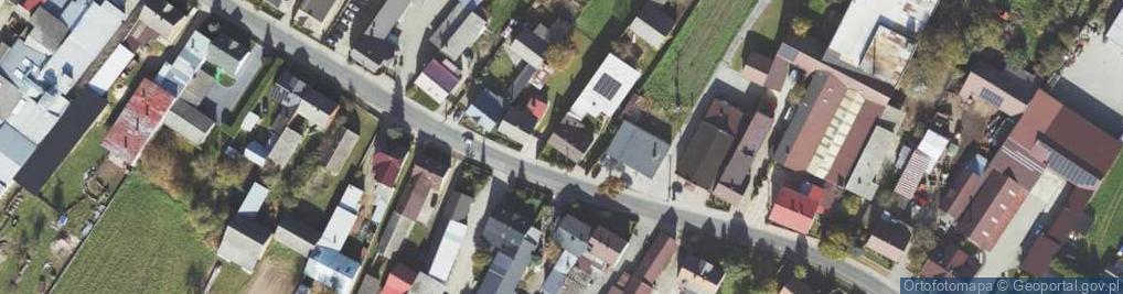 Zdjęcie satelitarne Łęka Mroczeńska ul.