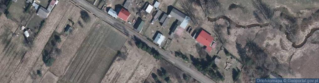 Zdjęcie satelitarne Łęka ul.