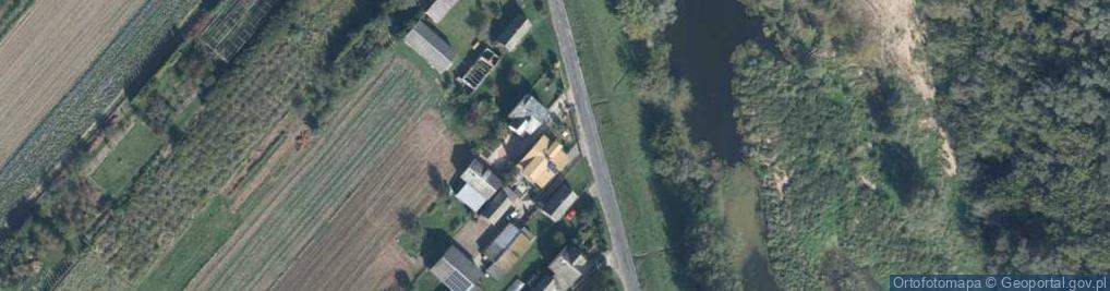 Zdjęcie satelitarne Łęka ul.