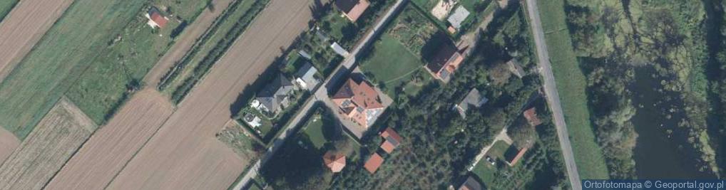 Zdjęcie satelitarne Łęka ul.
