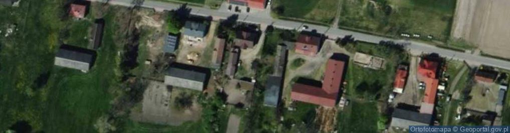 Zdjęcie satelitarne Łęka ul.