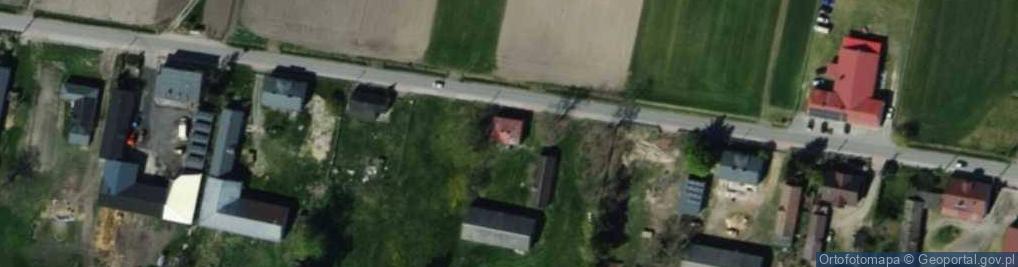 Zdjęcie satelitarne Łęka ul.