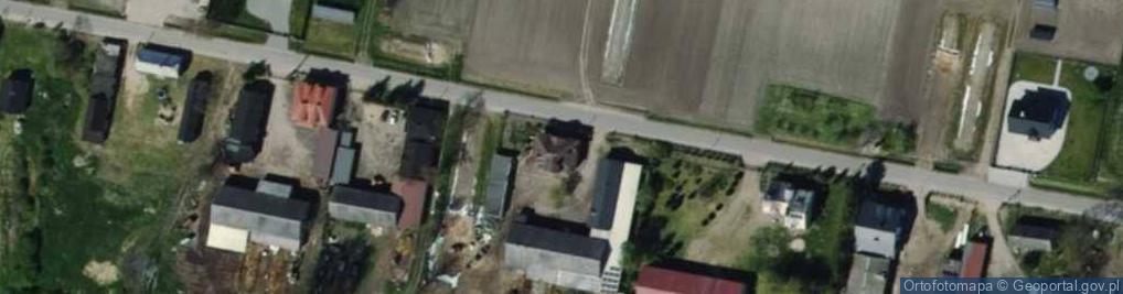 Zdjęcie satelitarne Łęka ul.