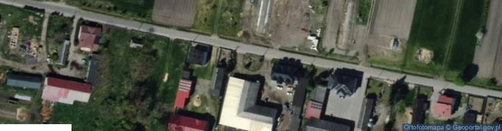 Zdjęcie satelitarne Łęka ul.