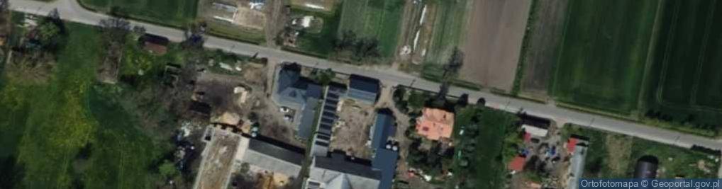 Zdjęcie satelitarne Łęka ul.