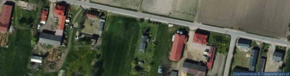 Zdjęcie satelitarne Łęka ul.