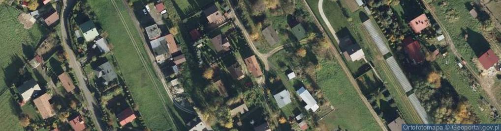Zdjęcie satelitarne Łękawica ul.