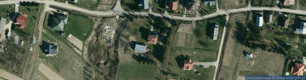 Zdjęcie satelitarne Łęki Dukielskie ul.
