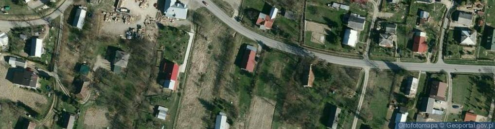 Zdjęcie satelitarne Łęki Dukielskie ul.