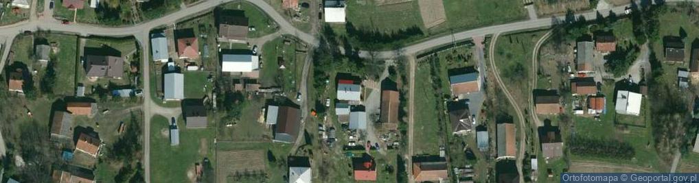 Zdjęcie satelitarne Łęki Strzyżowskie ul.