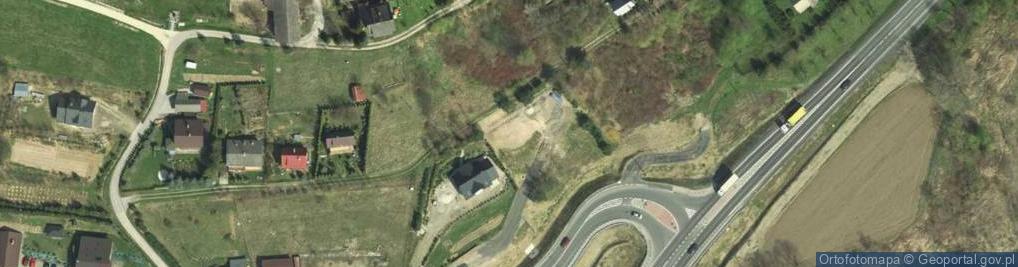 Zdjęcie satelitarne Łęki ul.