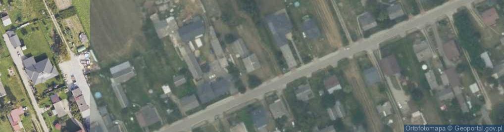 Zdjęcie satelitarne Lesiów ul.