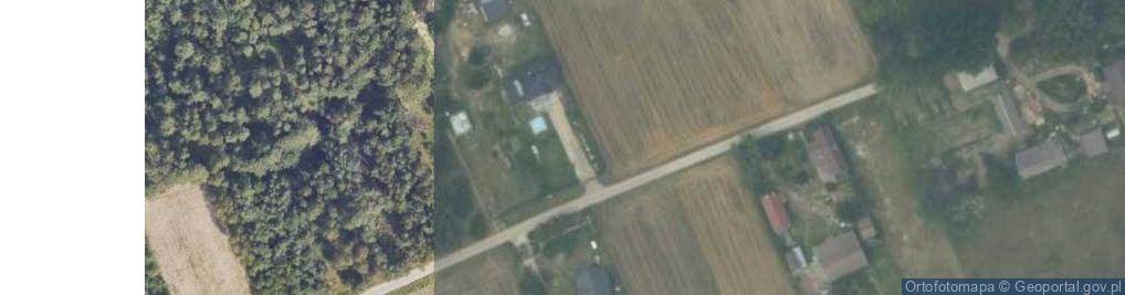 Zdjęcie satelitarne Lesiów ul.