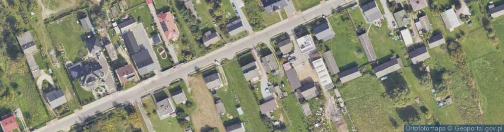 Zdjęcie satelitarne Lesiów ul.