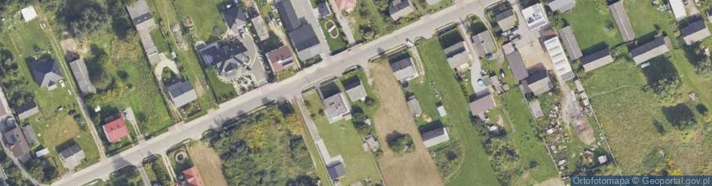 Zdjęcie satelitarne Lesiów ul.