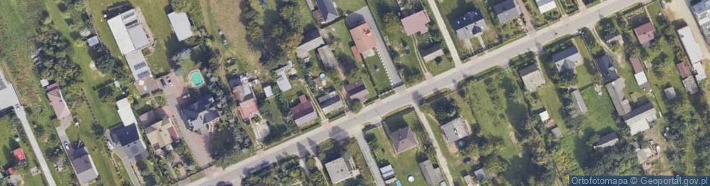 Zdjęcie satelitarne Lesiów ul.
