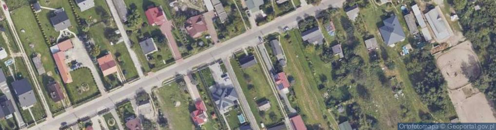 Zdjęcie satelitarne Lesiów ul.