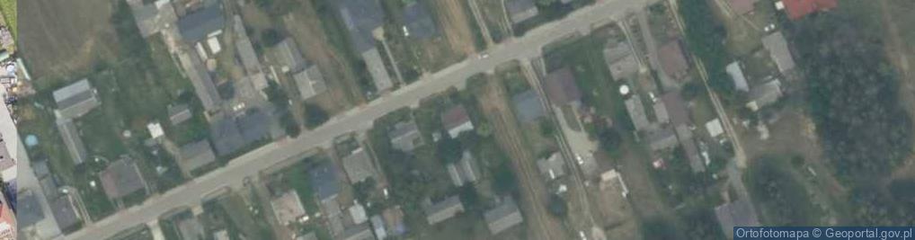 Zdjęcie satelitarne Lesiów ul.