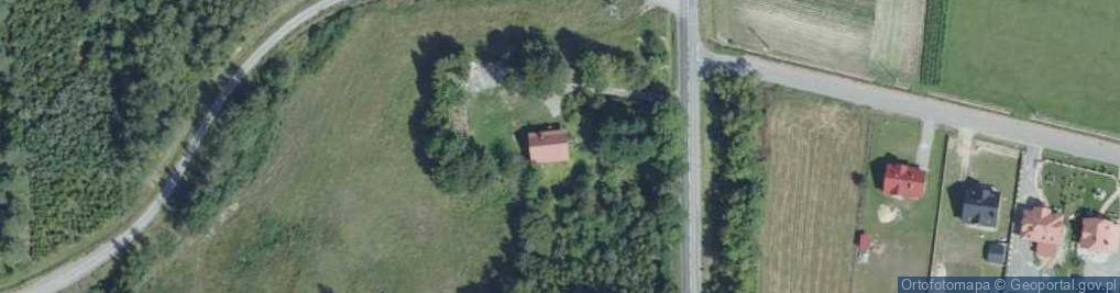Zdjęcie satelitarne Leśniczówka Paprocice ul.