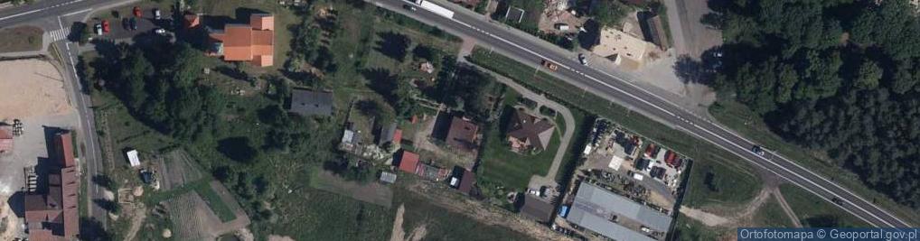 Zdjęcie satelitarne Leśniów Wielki ul.