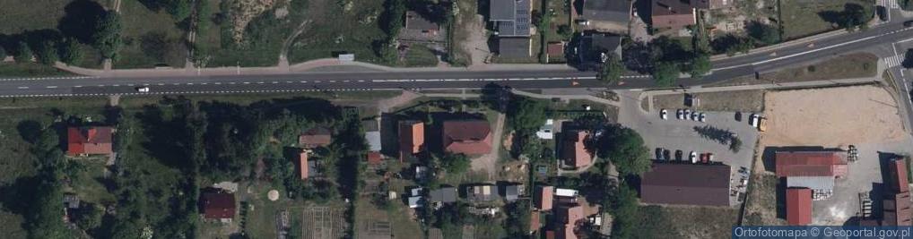Zdjęcie satelitarne Leśniów Wielki ul.