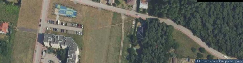 Zdjęcie satelitarne Leśna ul.