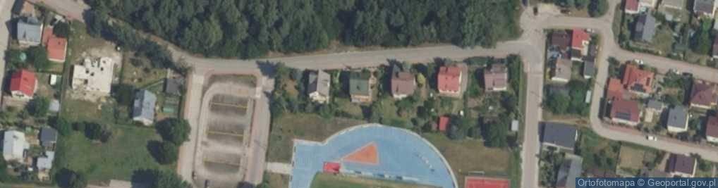 Zdjęcie satelitarne Leśna ul.