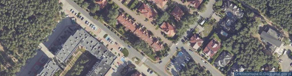 Zdjęcie satelitarne Leśna Osada ul.