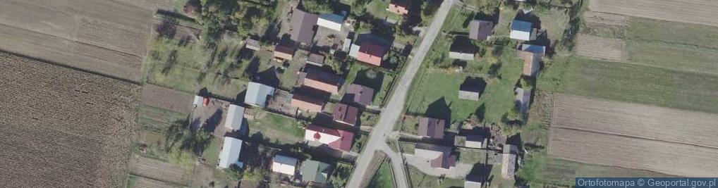 Zdjęcie satelitarne Leżachów ul.