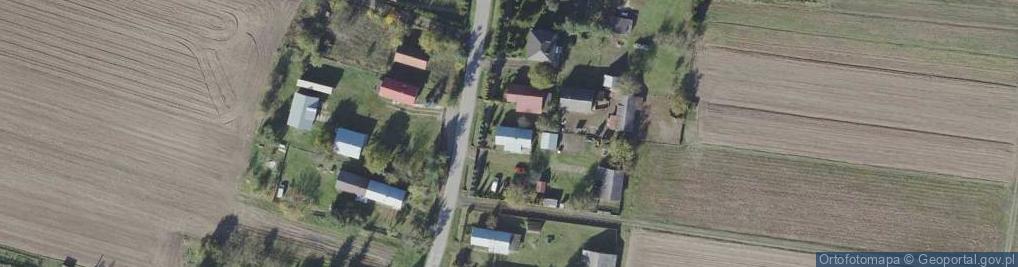 Zdjęcie satelitarne Leżachów ul.