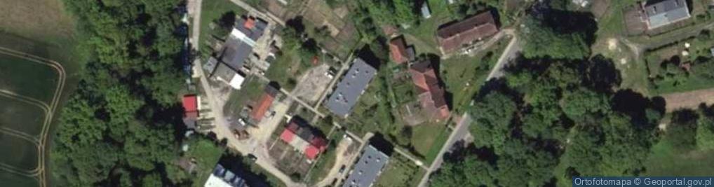 Zdjęcie satelitarne Łężany ul.