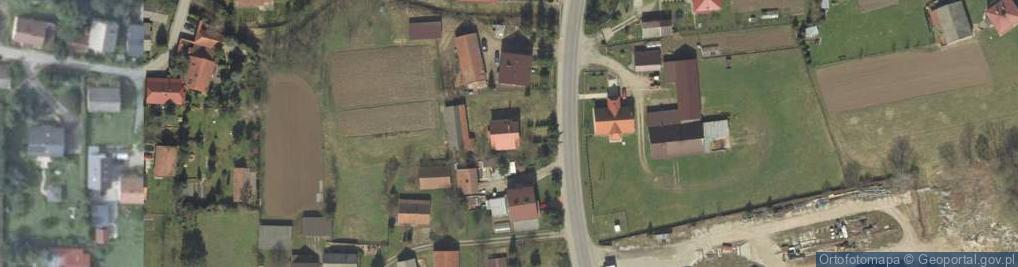 Zdjęcie satelitarne Łężkowice ul.